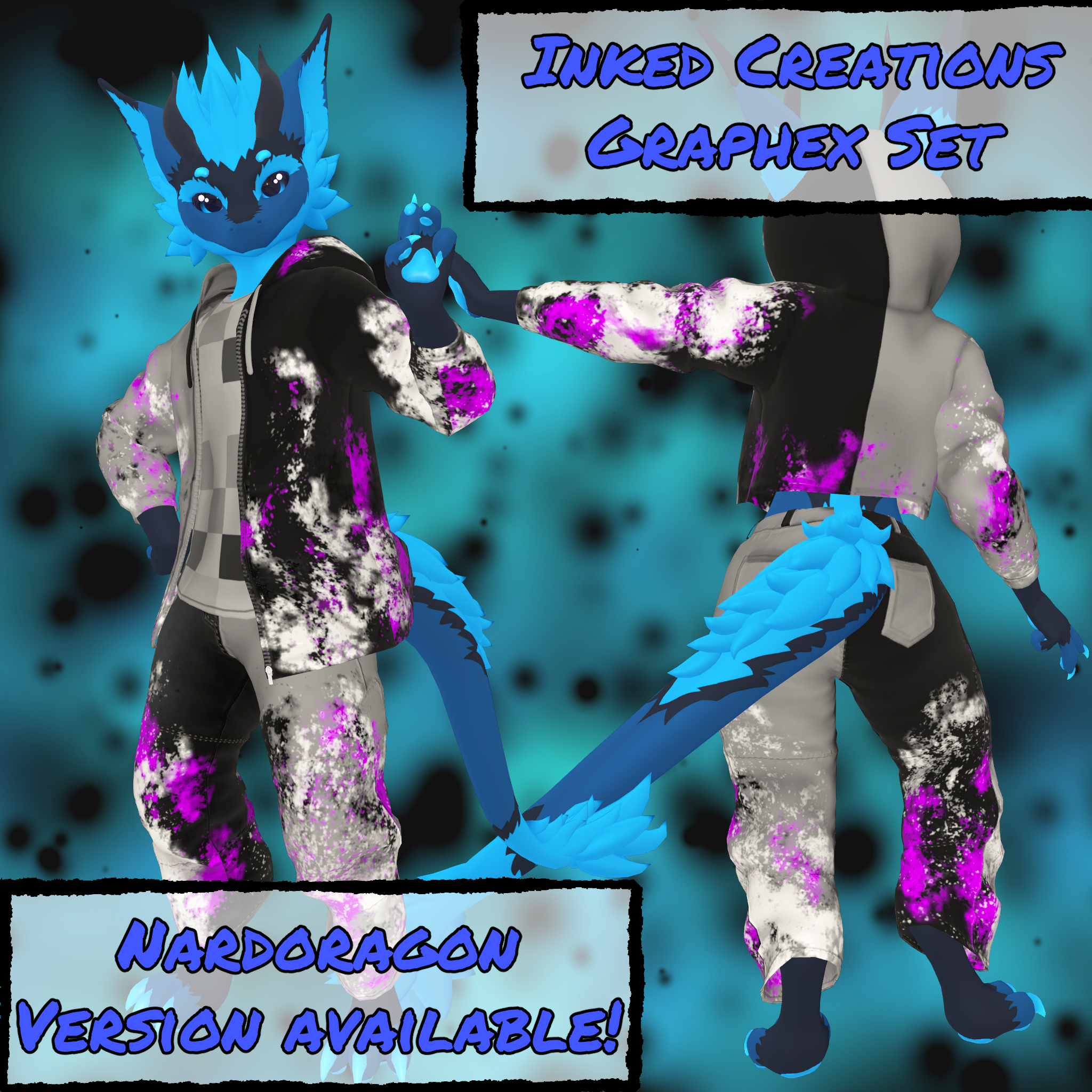 Graphex Set (Hoodie, Pants, T-shirt, Paint Can)