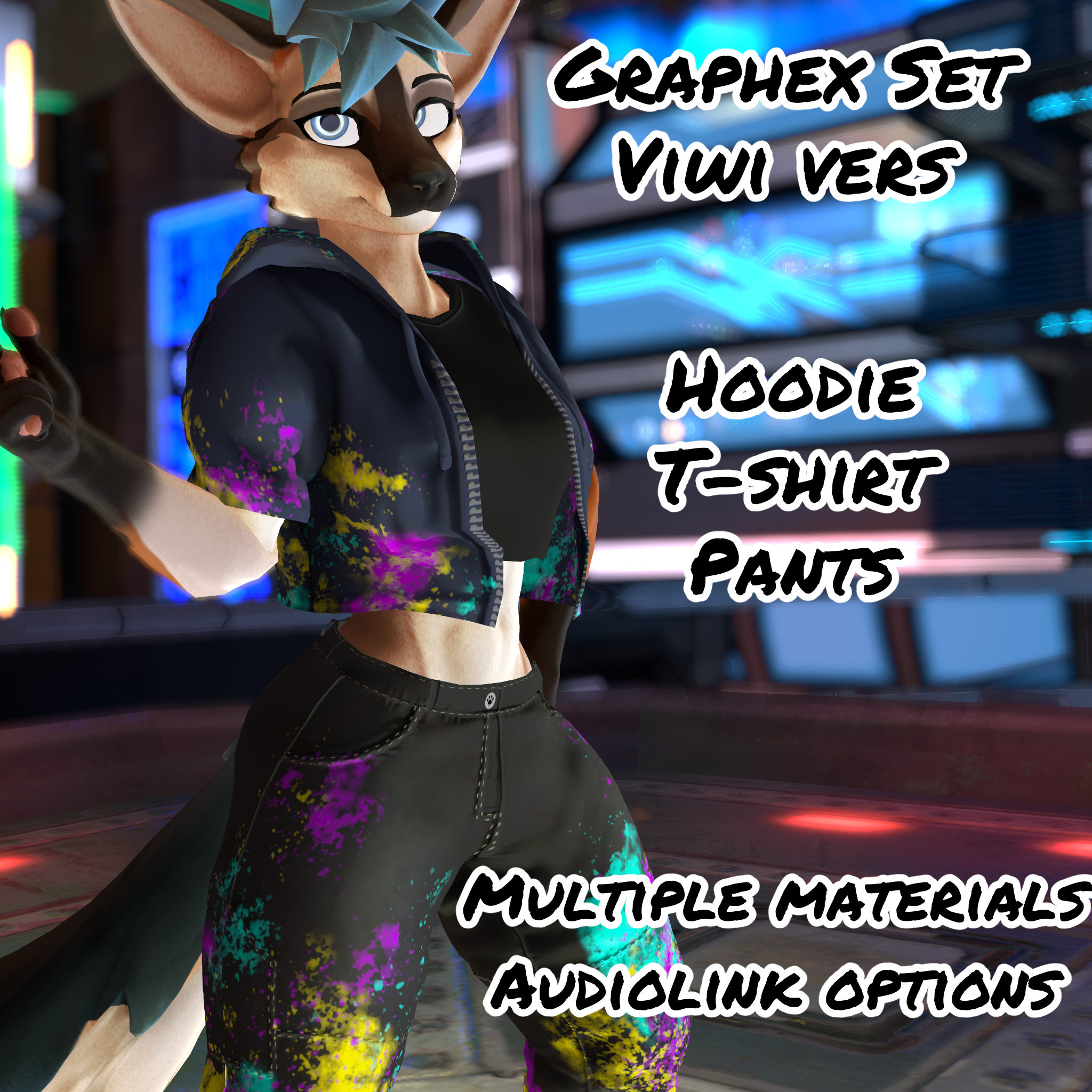 Graphex Set (Hoodie, Pants, T-shirt, Paint Can)