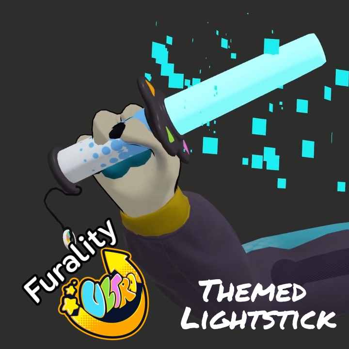 Ultra Glowlight (Ultra themed glow poi)