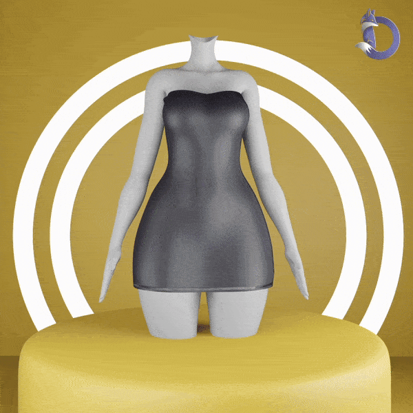 Dinzee's Cobweb Dress 2