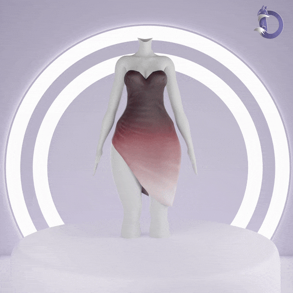  Dinzee's Gradient Dress 