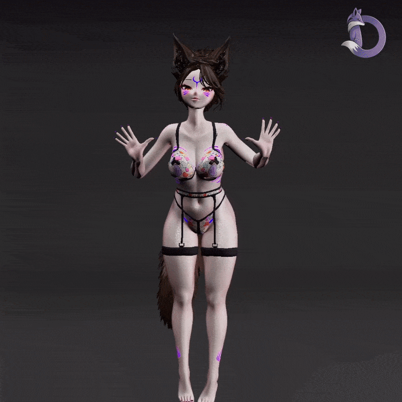 Dinzee's Convo Heart Undergarment Set