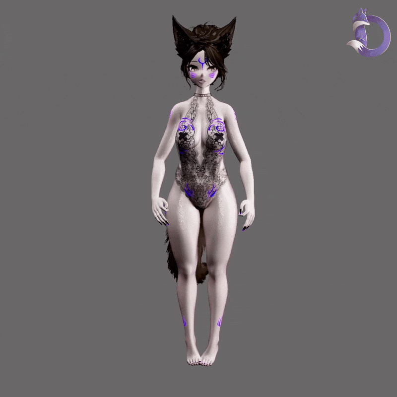 Dinzee's Bloomlace Bodysuit