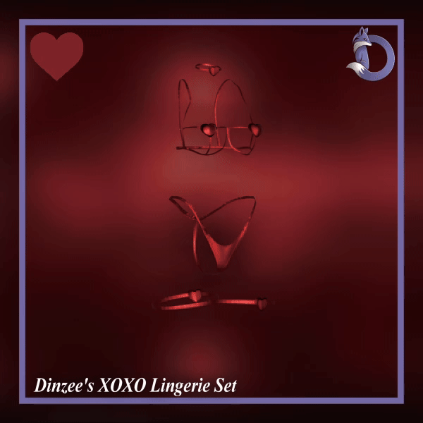 Dinzee's XOXO Underwear Set