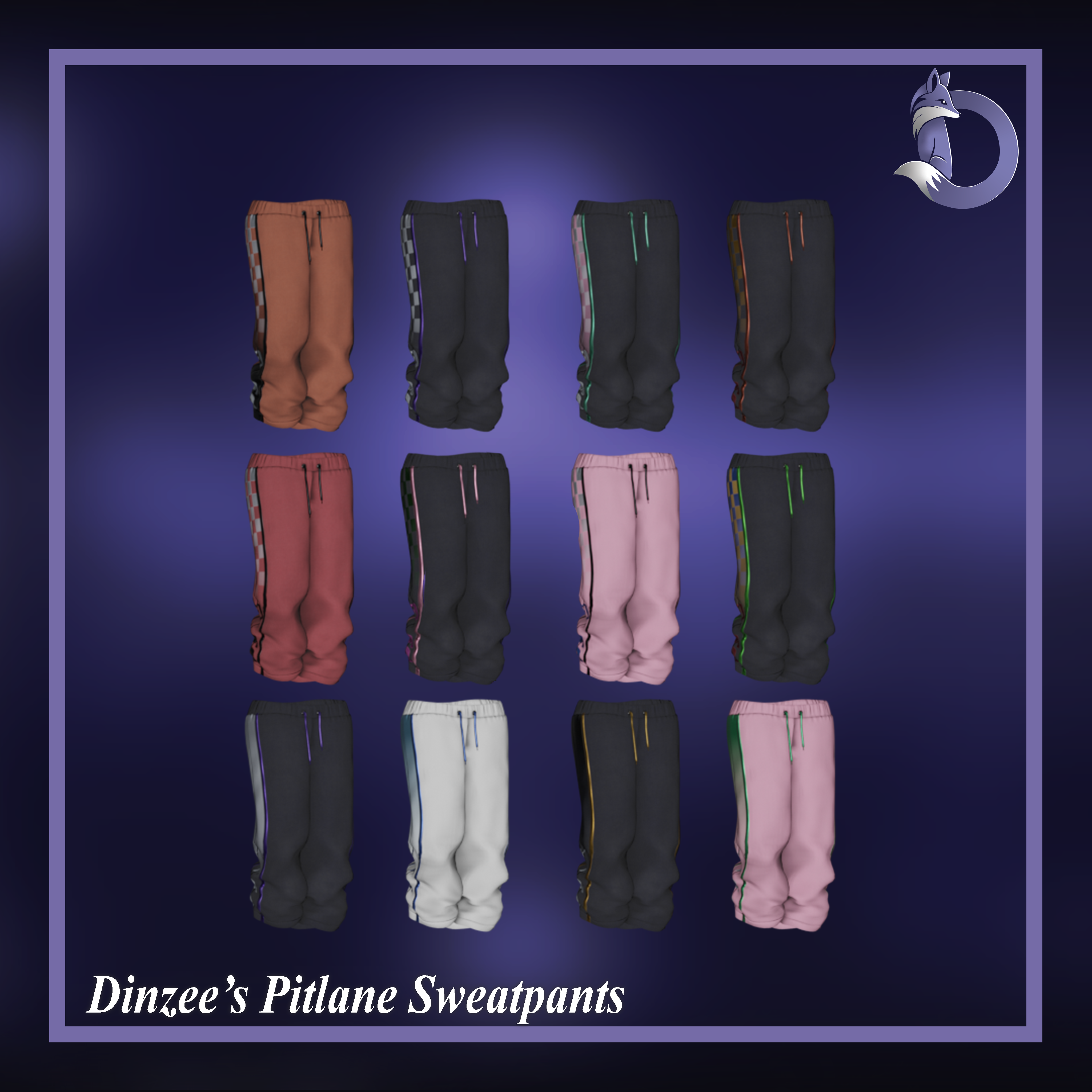 Dinzee's Pitlane Sweatpants