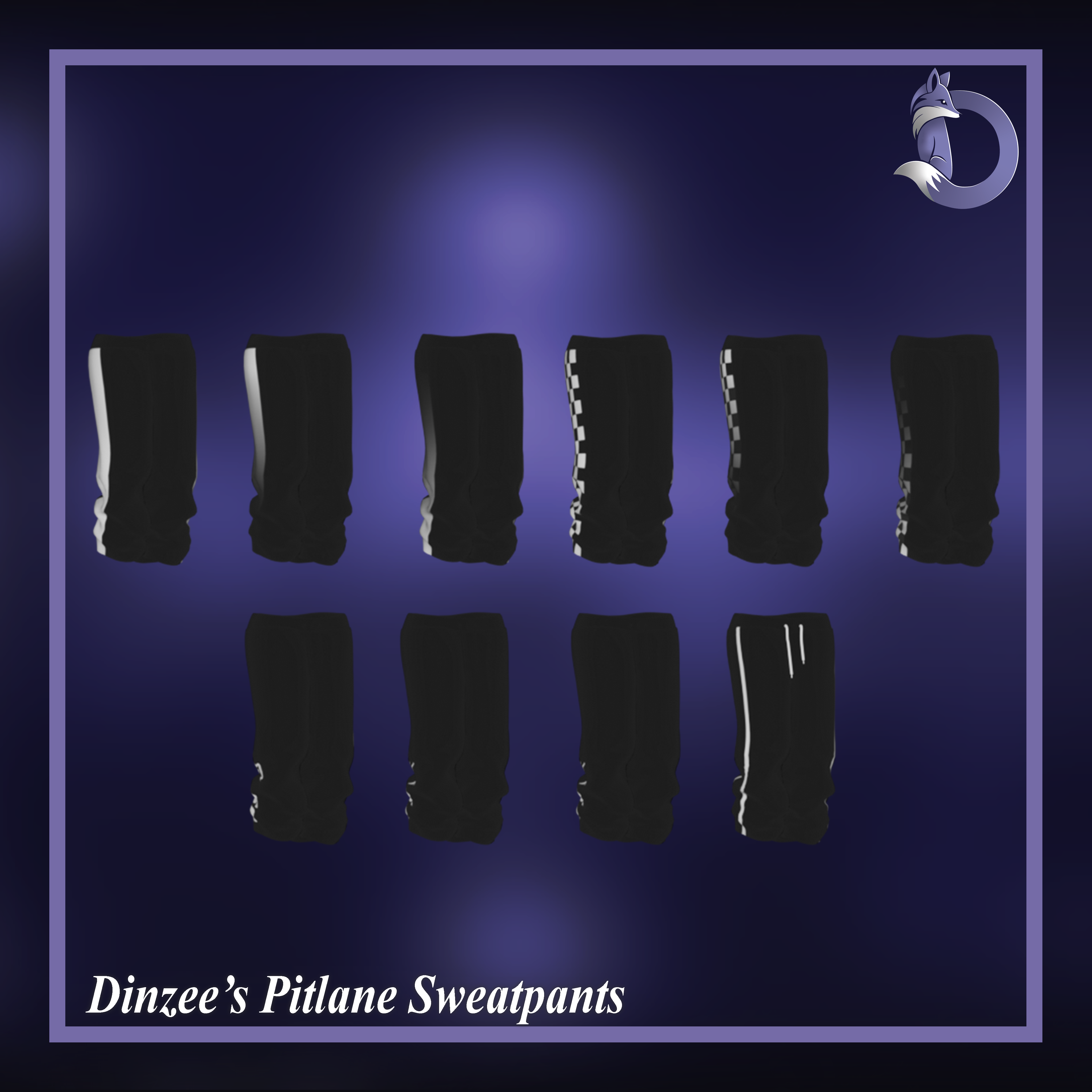 Dinzee's Pitlane Sweatpants