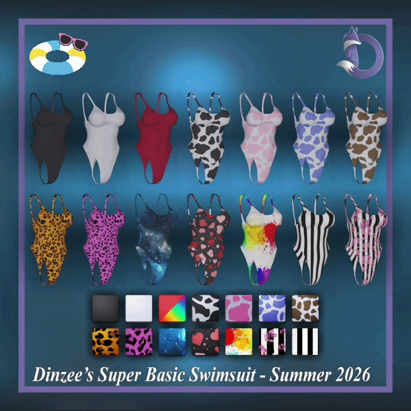 Dinzee’s Super Basic Swimsuit - Summer 2026
