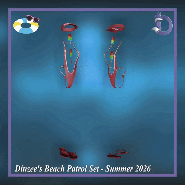 Dinzee's Beach Patrol Set - Summer 2026