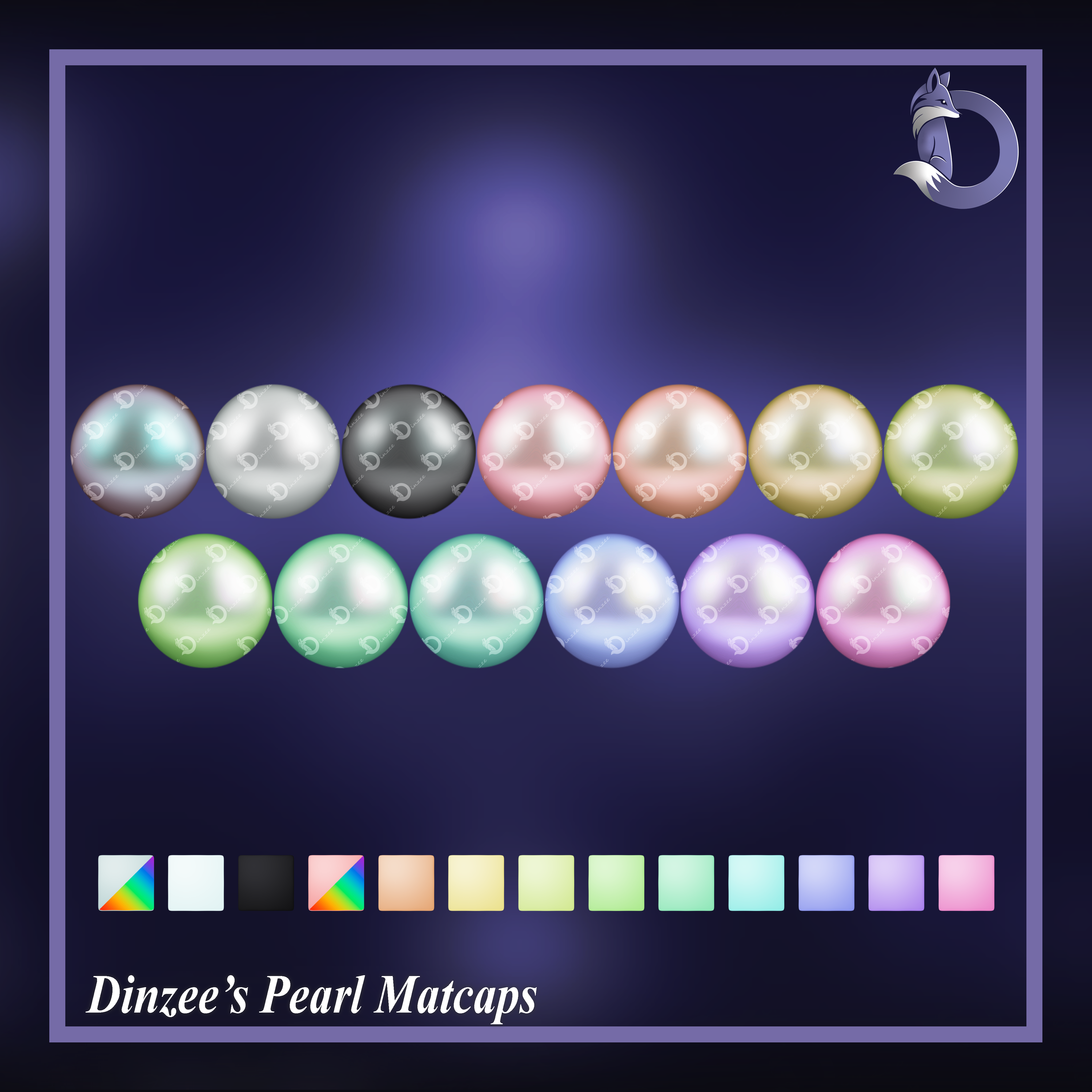 Dinzee's Pearl Matcaps FREE