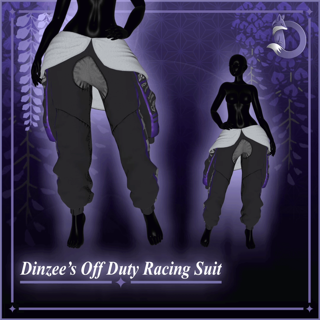 Dinzee's Off Duty Racing Suit