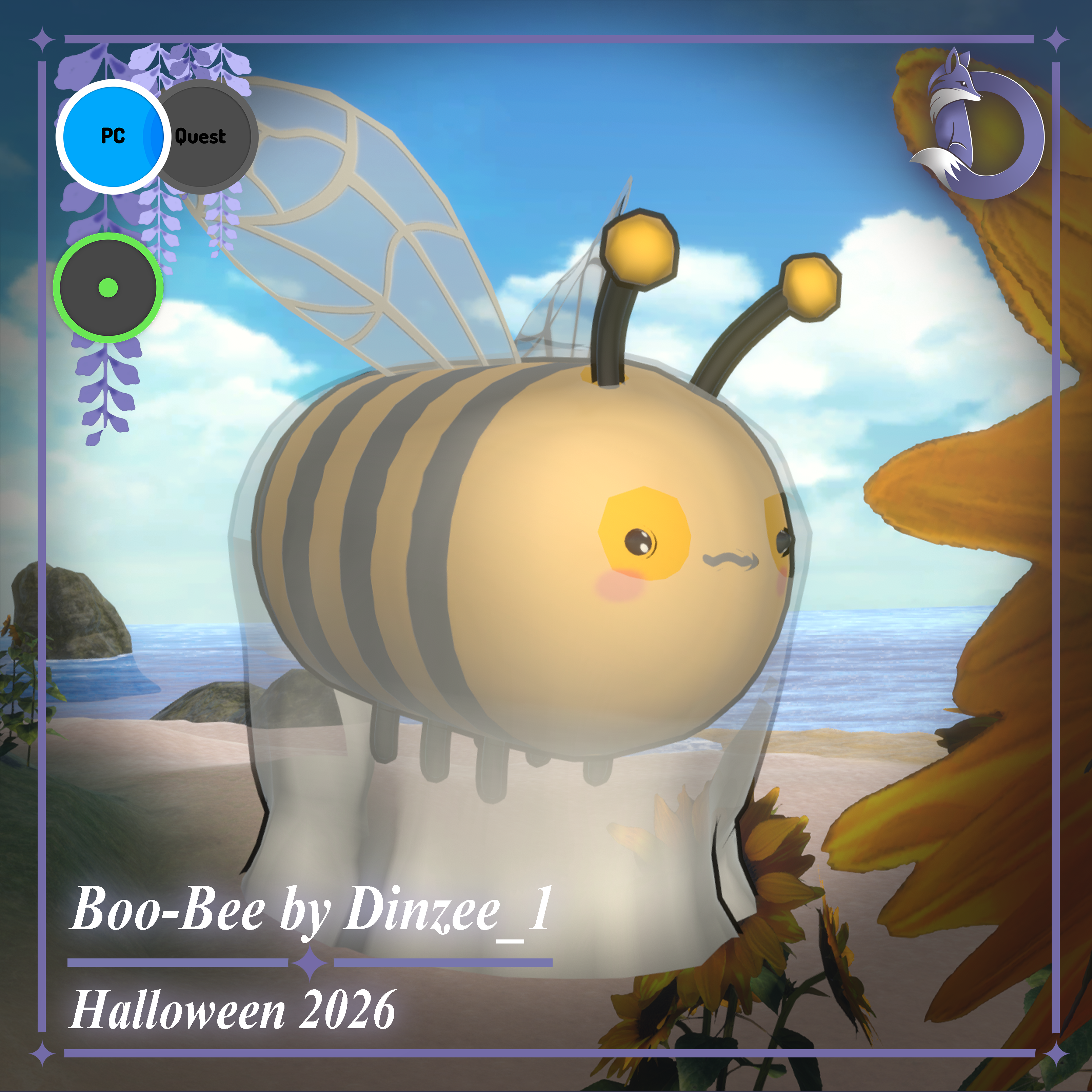 Boo-Bee by Dinzee_1 - Halloween 2026 FREE