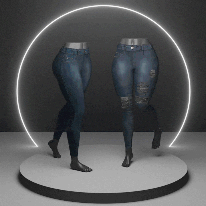 Skinny Jeans for Zinfit - VRChat Asset