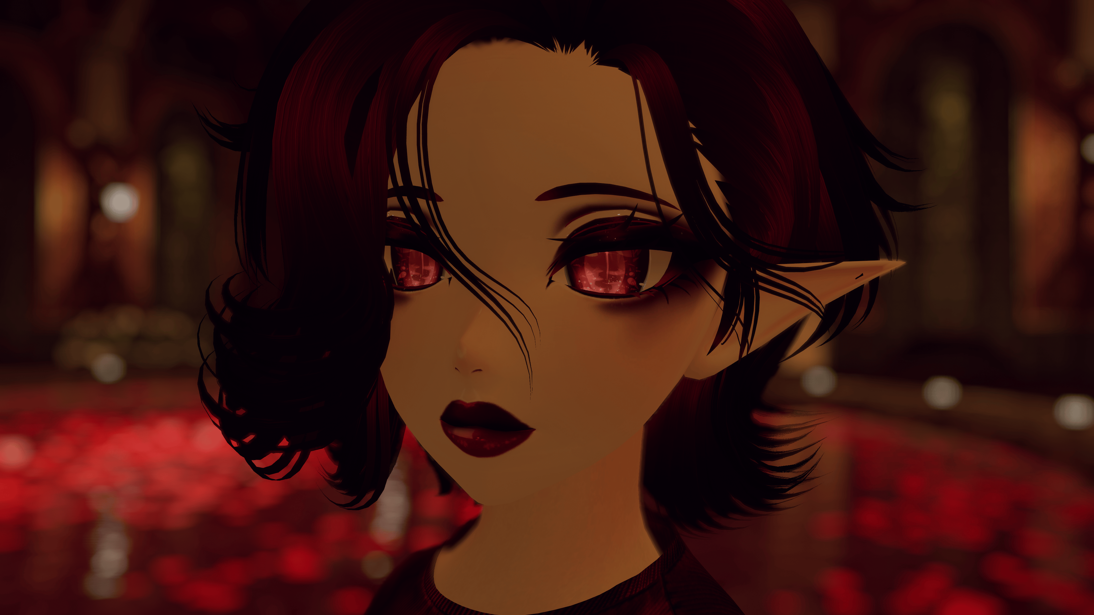 Avicia Vamp Makeup (Starlight Head)