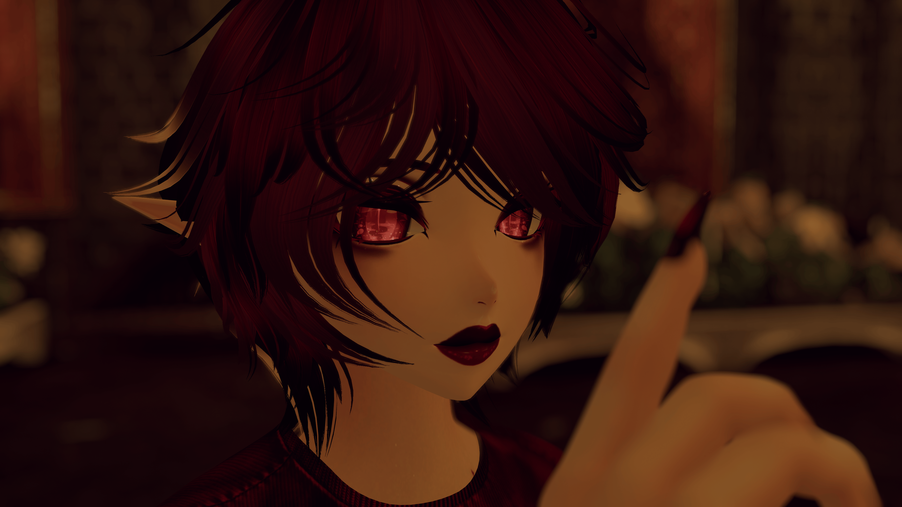 Avicia Vamp Makeup (Starlight Head)