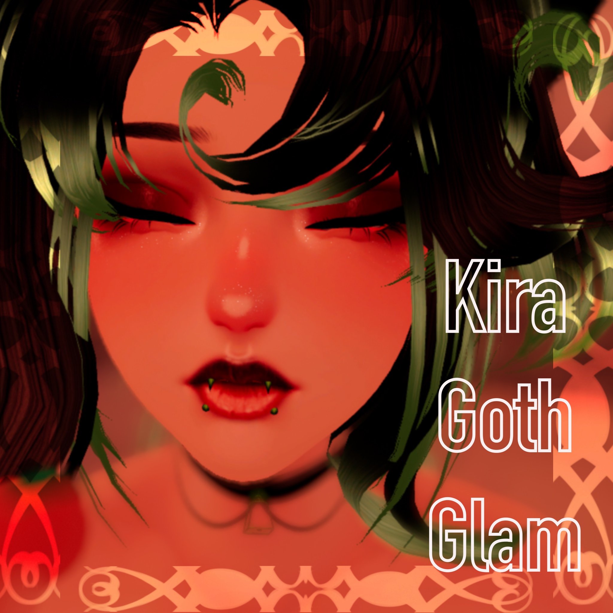 Kira Goth Glam Makeup |Amelia Head|