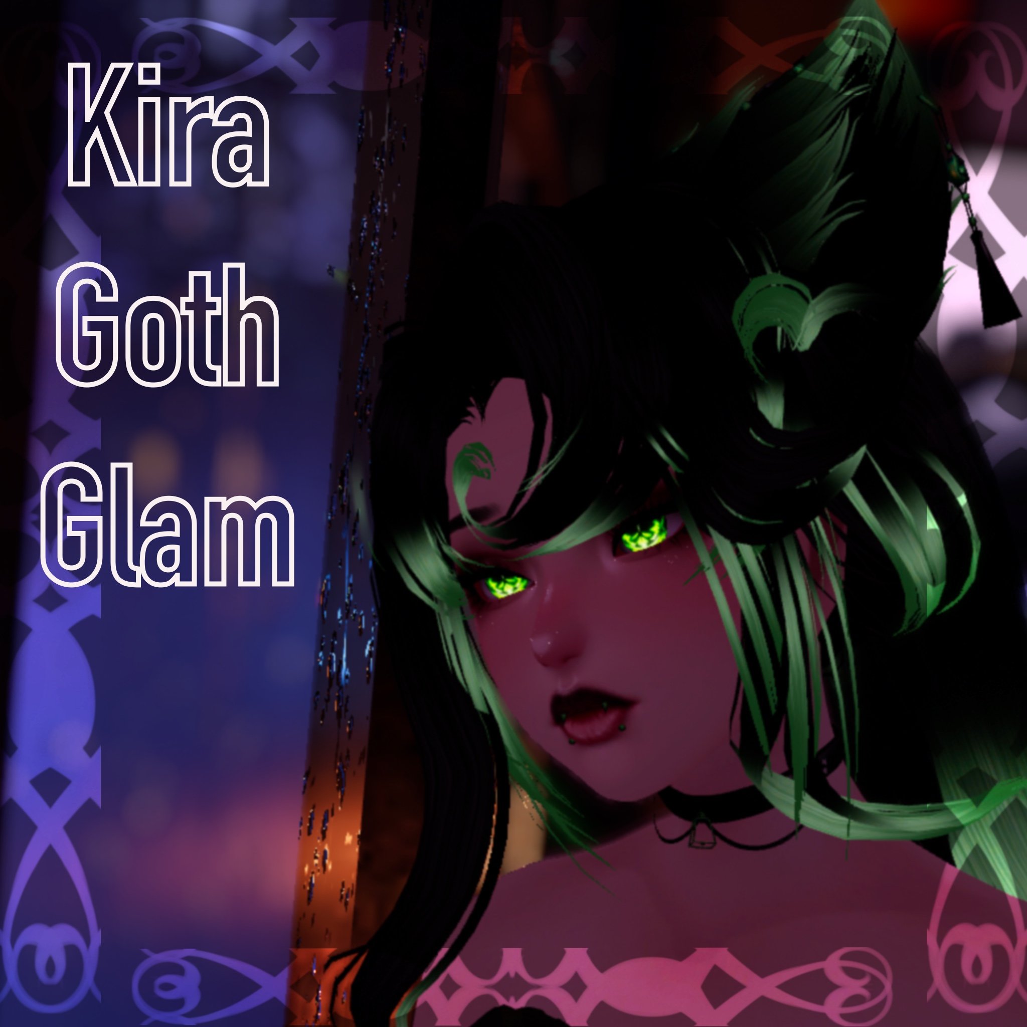 Kira Goth Glam Makeup |Amelia Head|