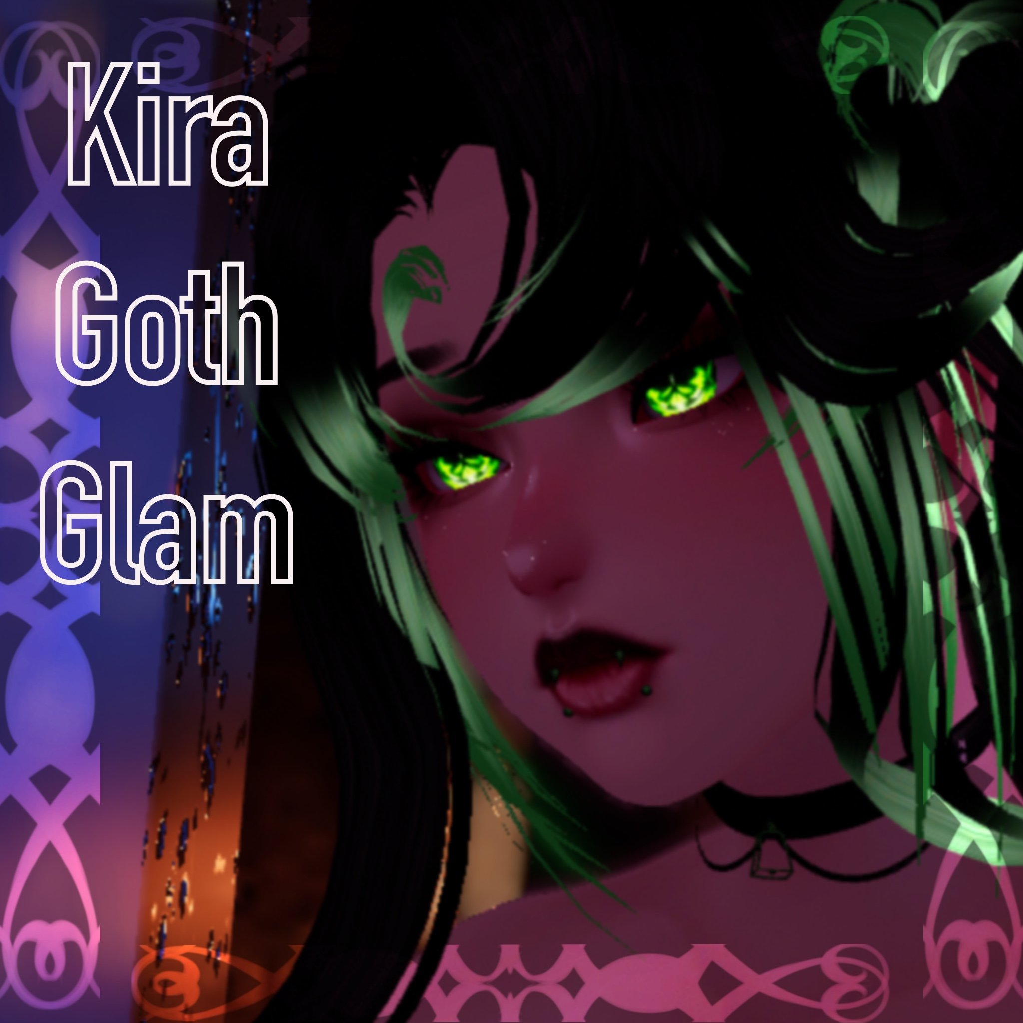Kira Goth Glam Makeup |Amelia Head|