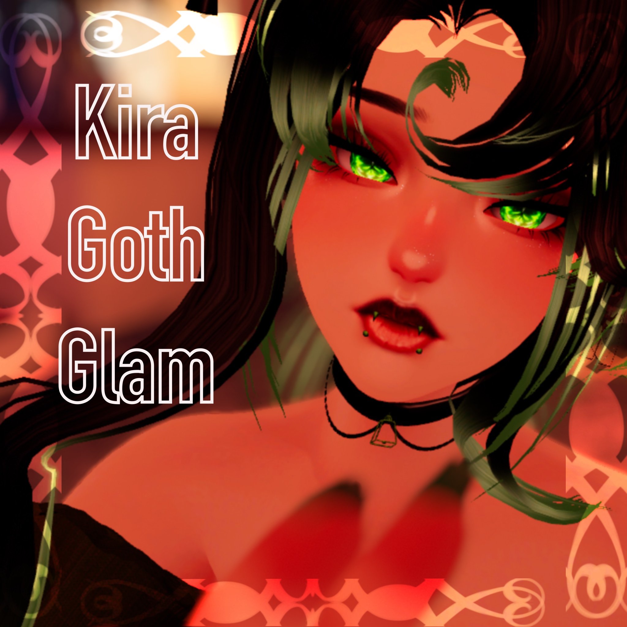 Kira Goth Glam Makeup |Amelia Head|
