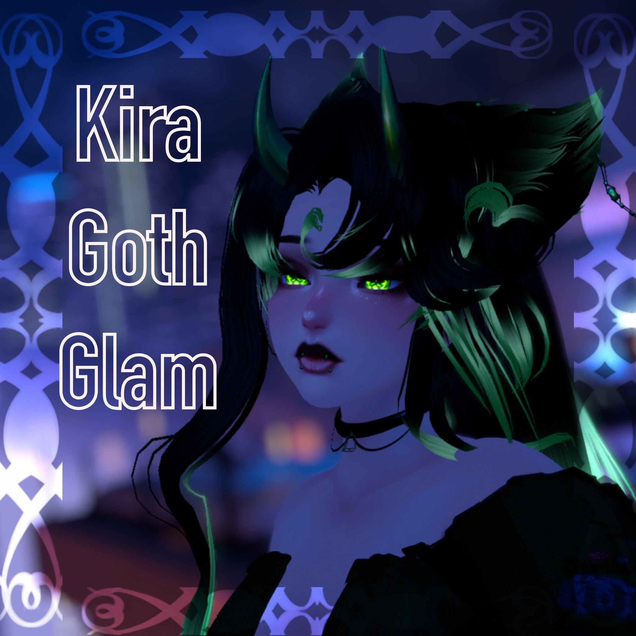 Kira Goth Glam Makeup |Amelia Head|