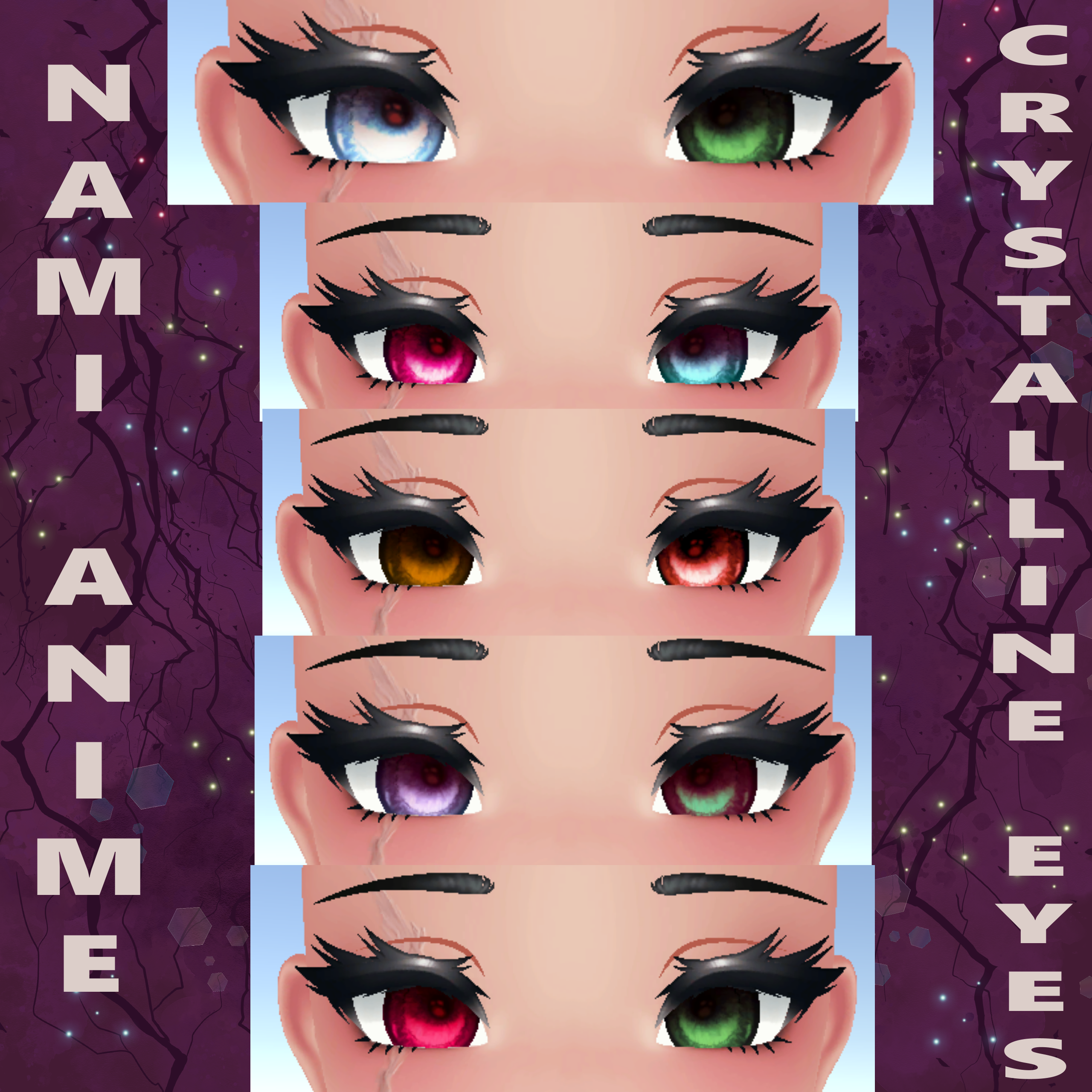 Crystalline Eyes (Nami Anime Head)