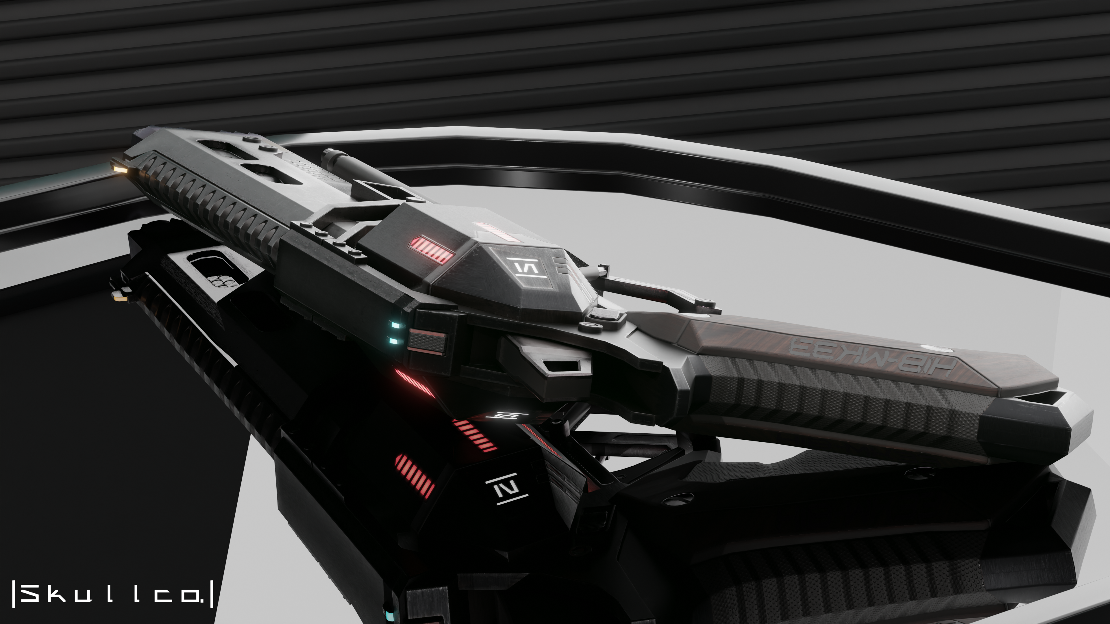 HIB-MK33 Revolver Asset (VRChat)