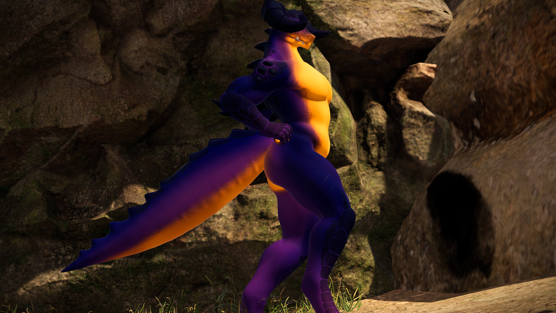 Vibrant texture for Male Deathclaw