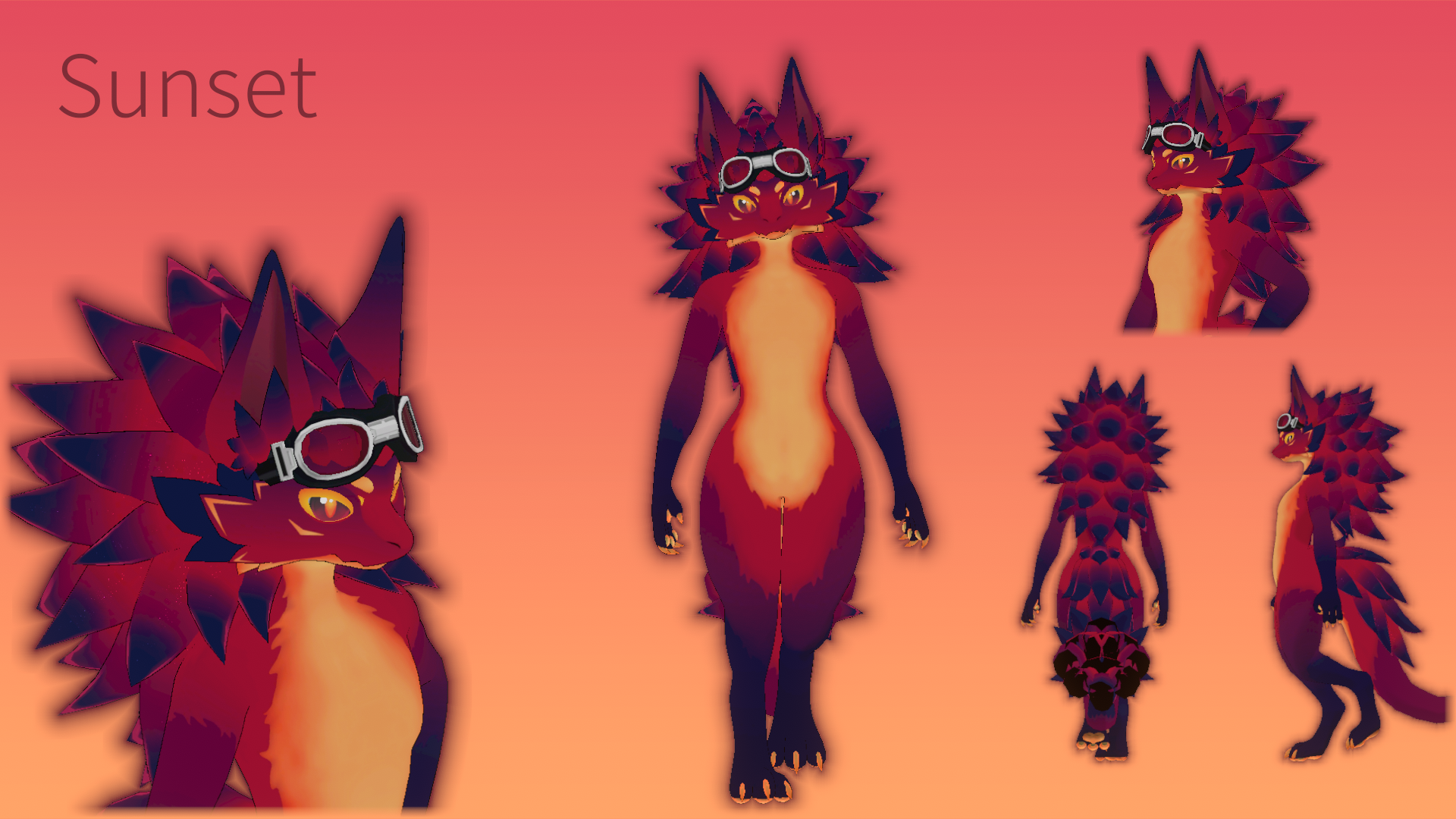 Sunset │ Novabeast Texture