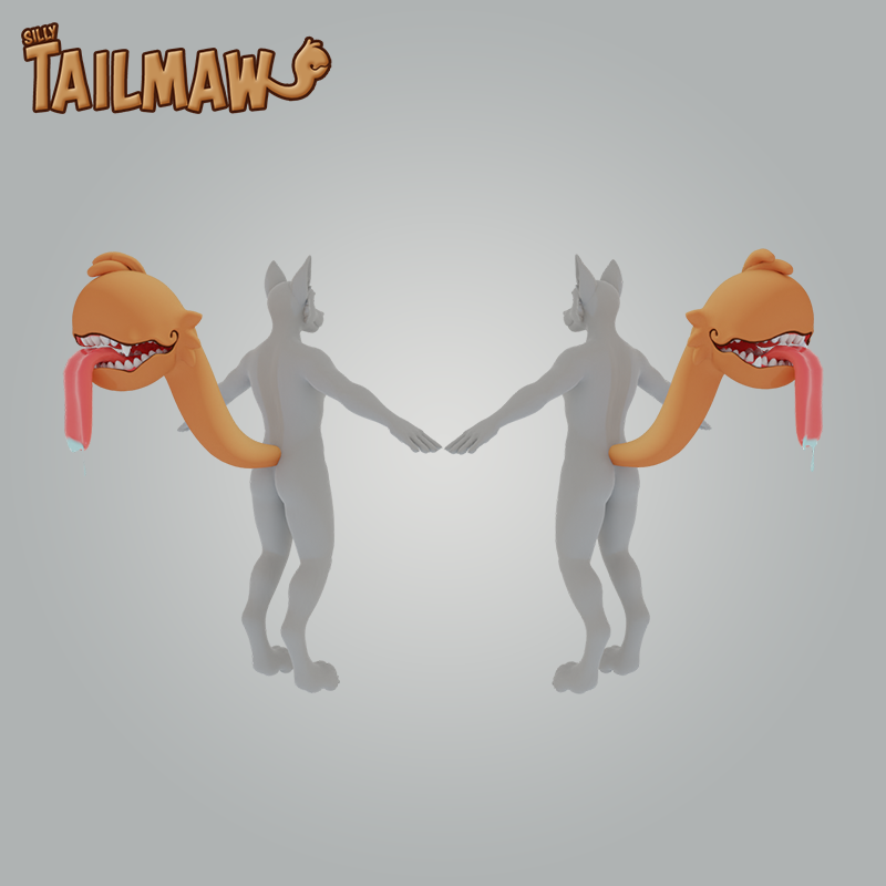 Silly Tailmaw for VRchat avatars
