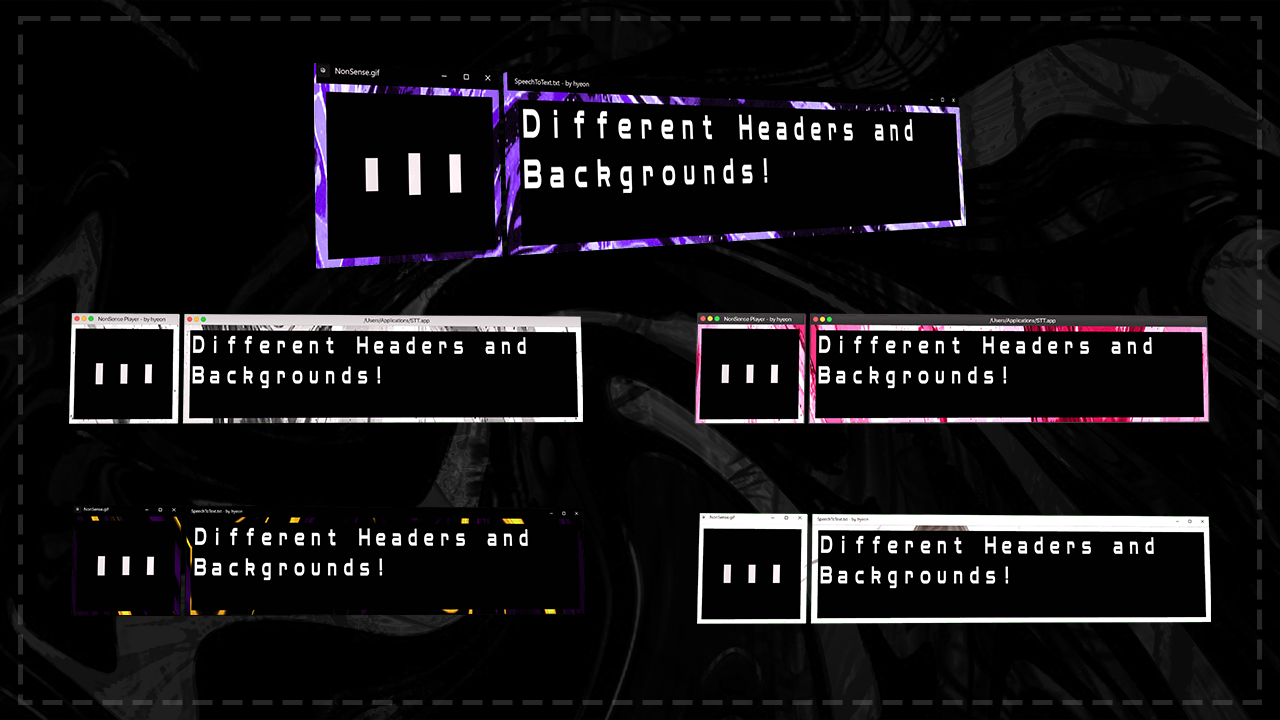 Custom text box for VRC Speech to Text - by hyeon