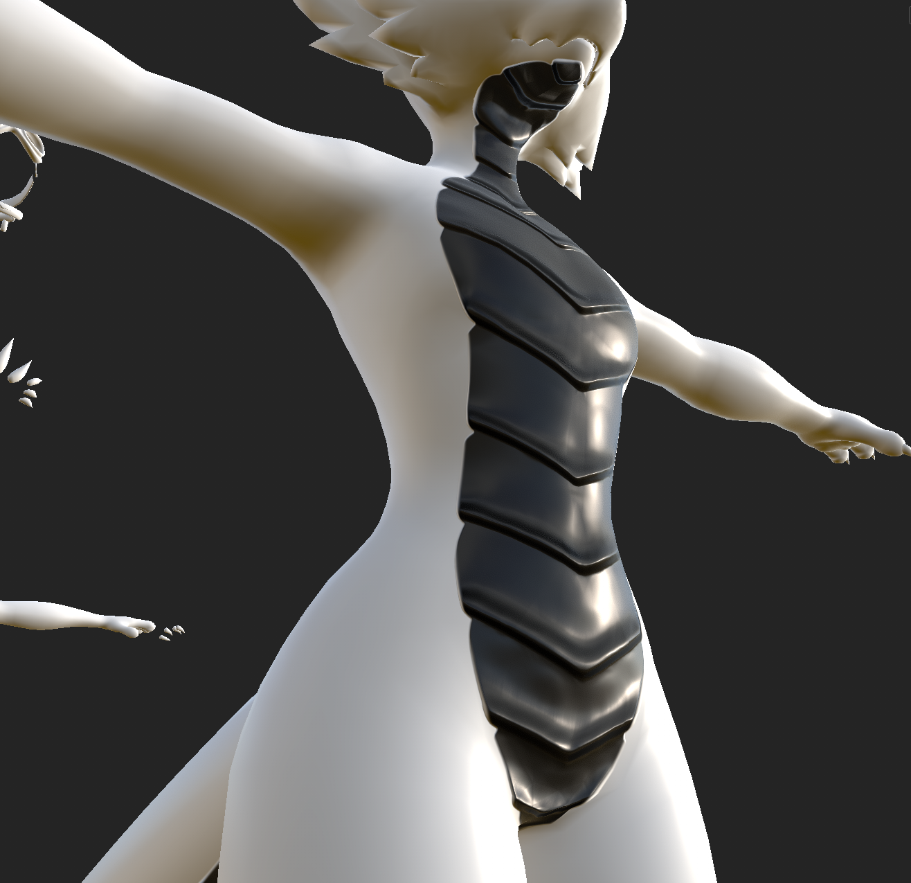Novabeast Belly Scales/Plates Normal Map