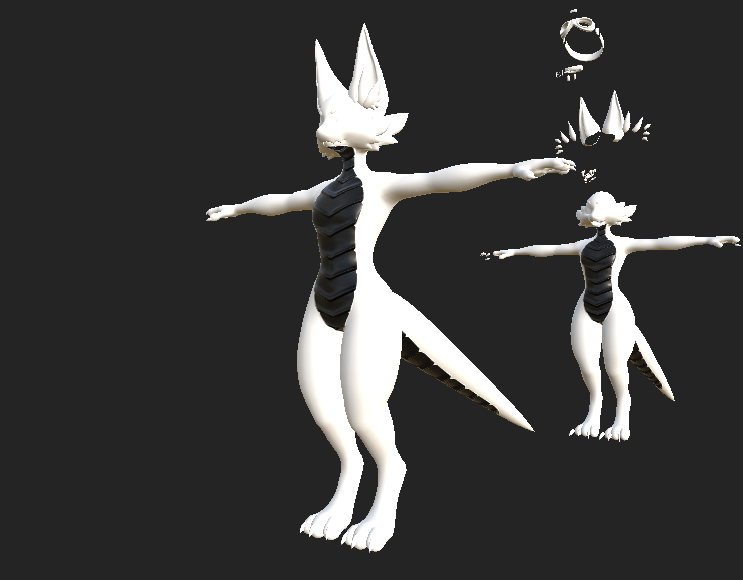 Novabeast Belly Scales/Plates Normal Map