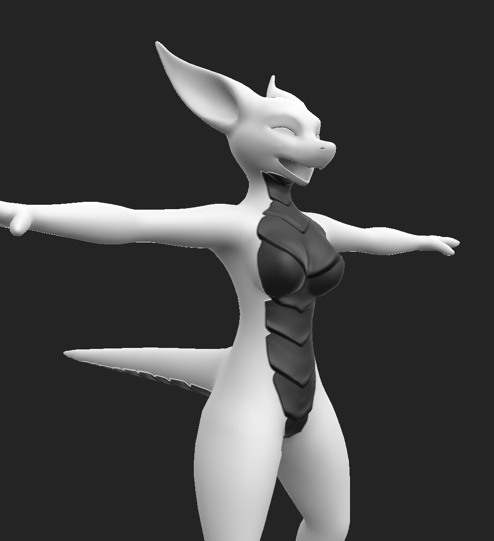 Nardoragon Belly Scales/Plates Normal Map