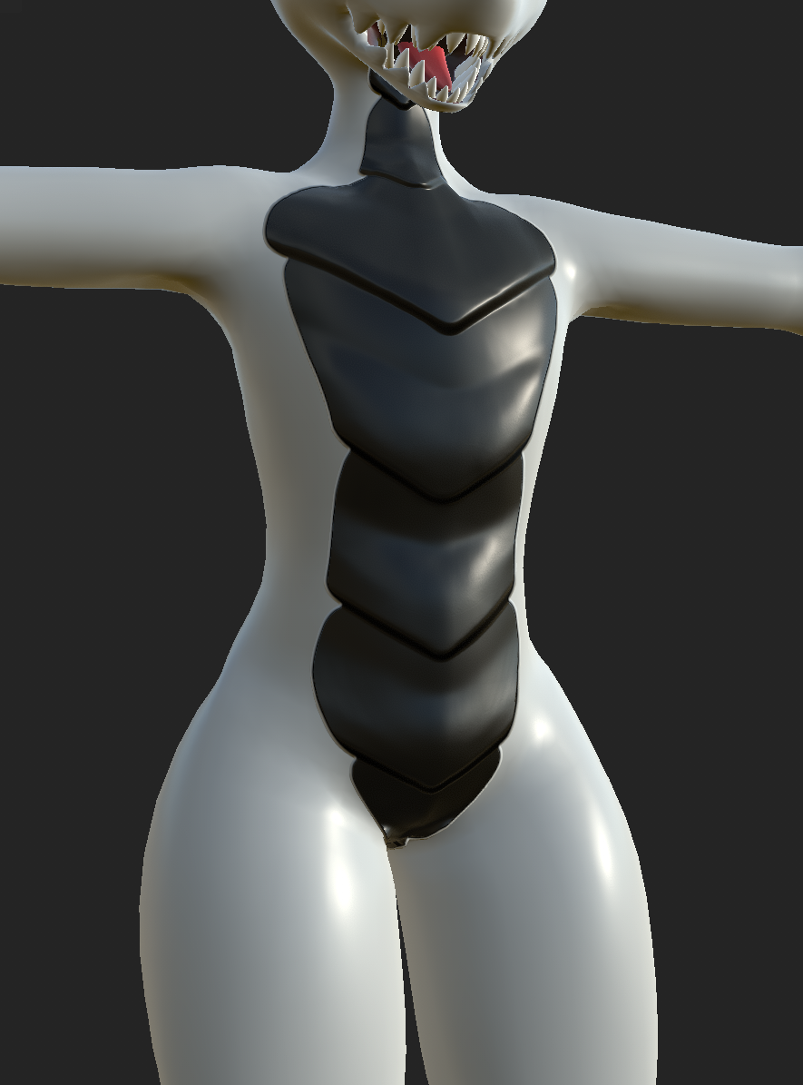 Wickerbeast Belly Scales/Plates Normal Map