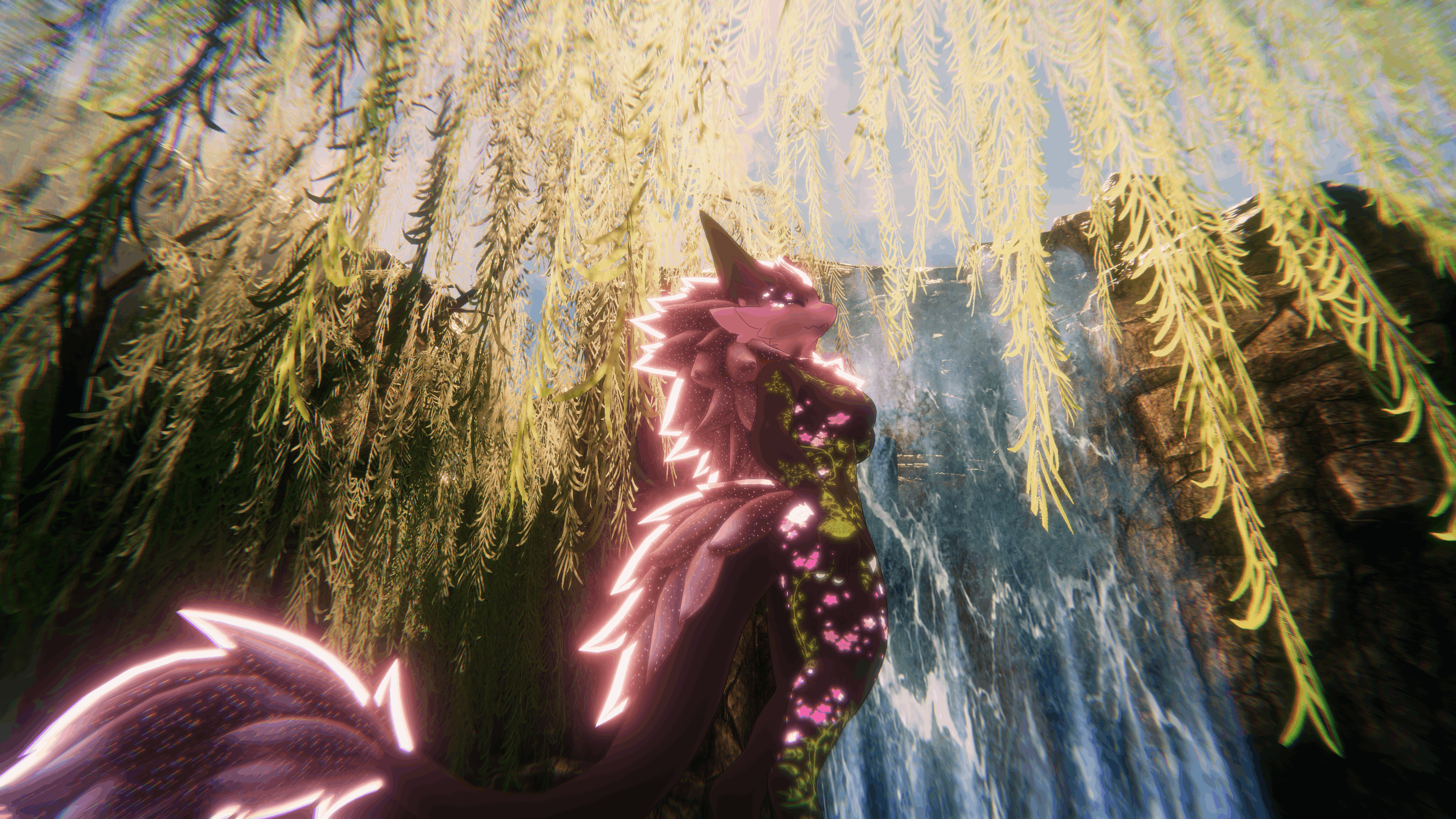 Cleo (Floral/Spring Novabeast Texture)