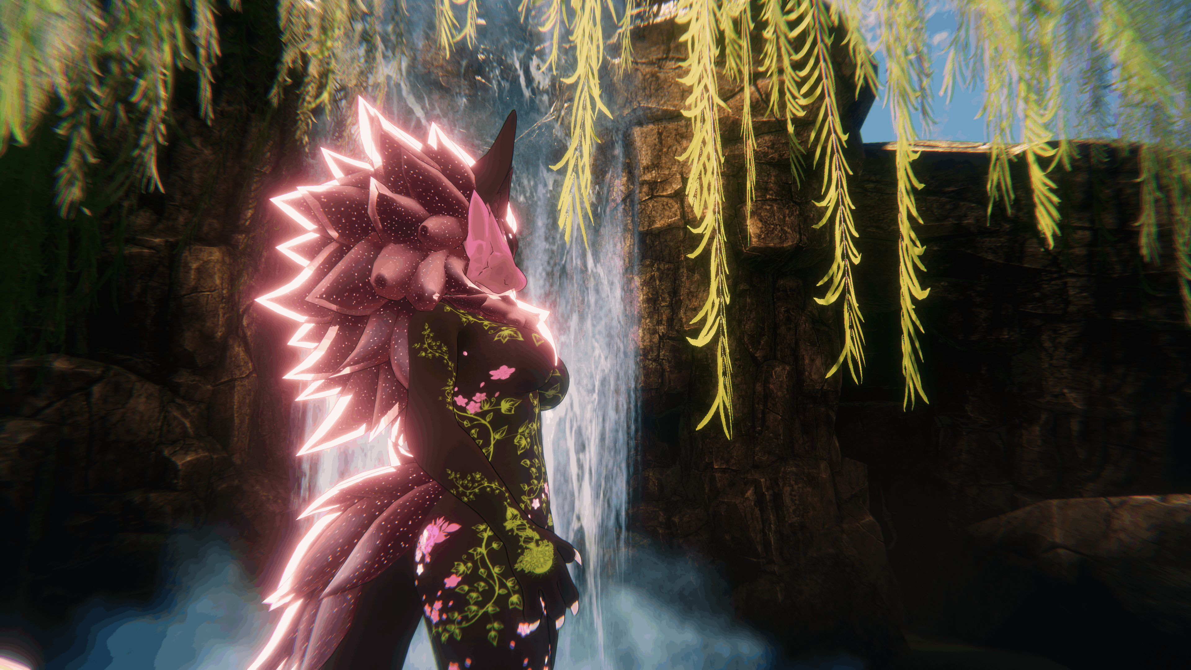 Cleo (Floral/Spring Novabeast Texture)