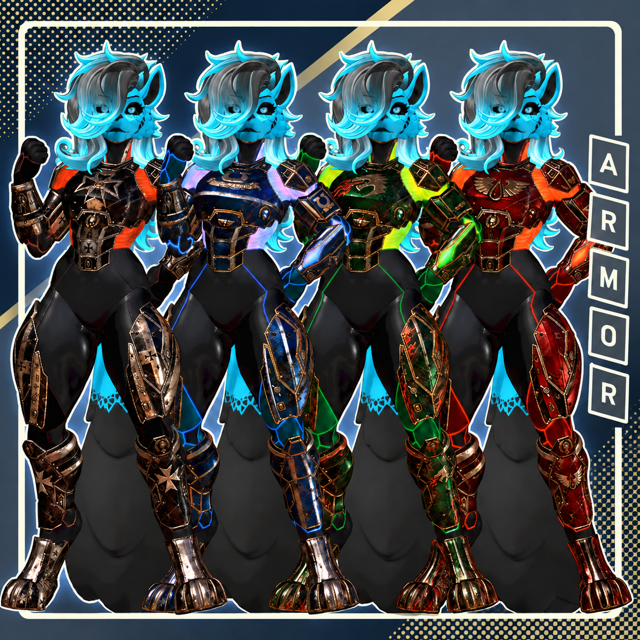 Crusader Armor Texture Pack