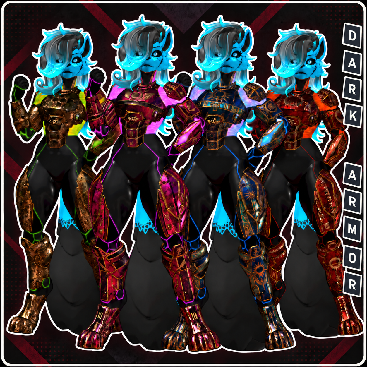 Evil Crusader Armor Texture Pack