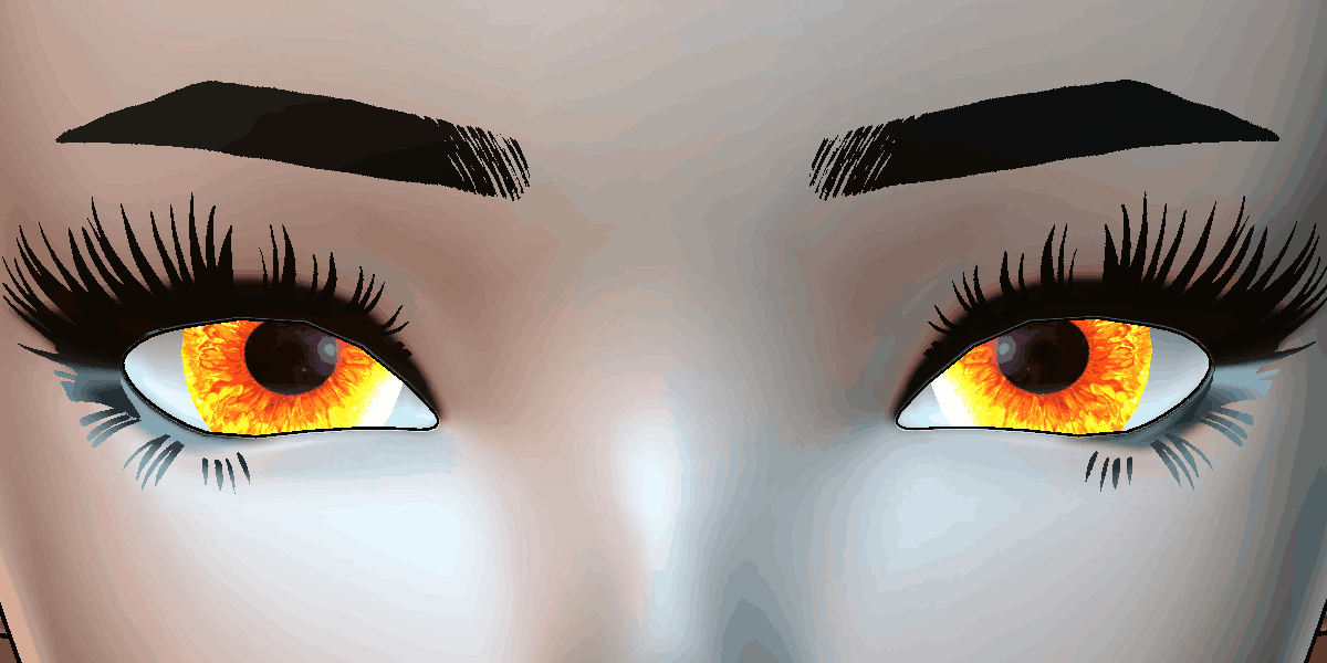 Molten Bloom Eyes Animated Eyes - Eye Textures for 3D Models VRM, MMD, Avatars or VRCHAT