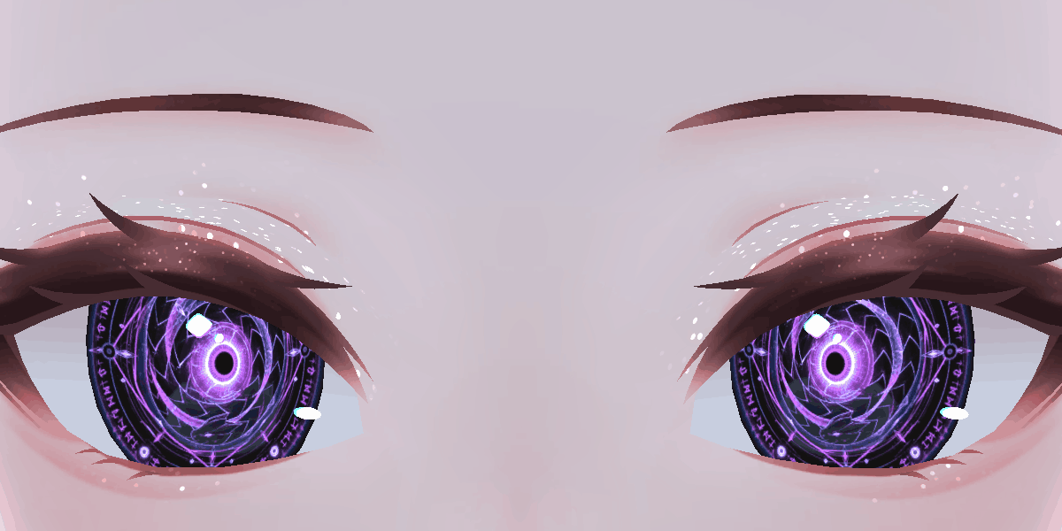Ouroboros Animated Eyes - Unity Package for VRChat 3D Models