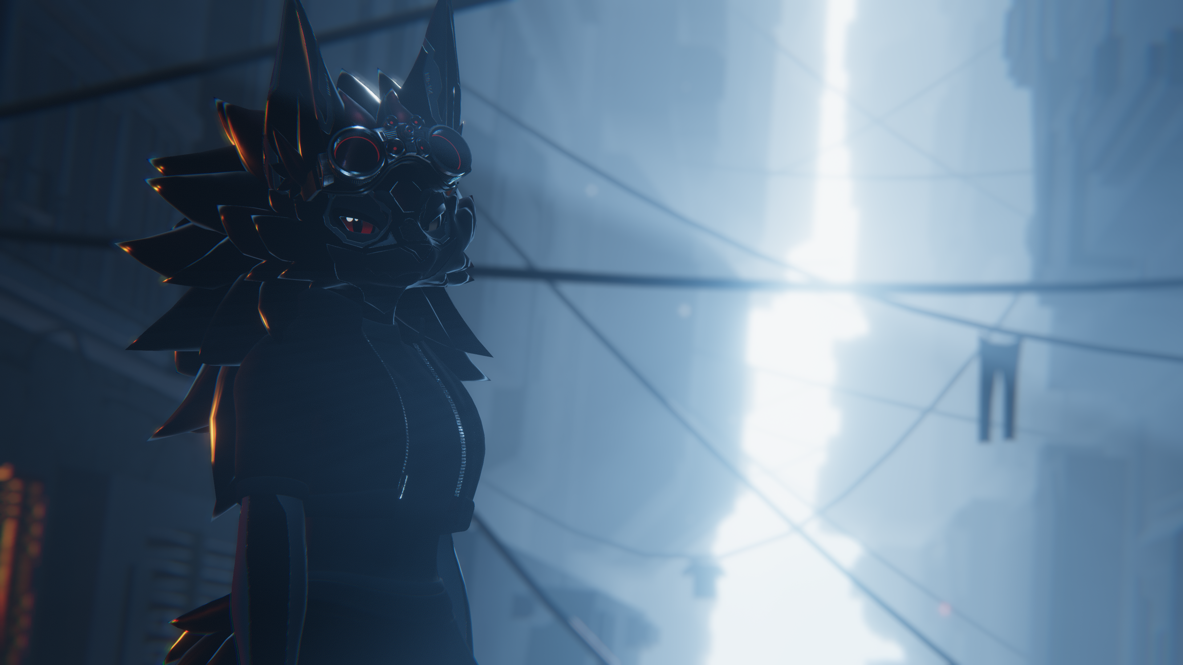 Project N0-V4 and Augmented N0-V4 Novabeast Texture