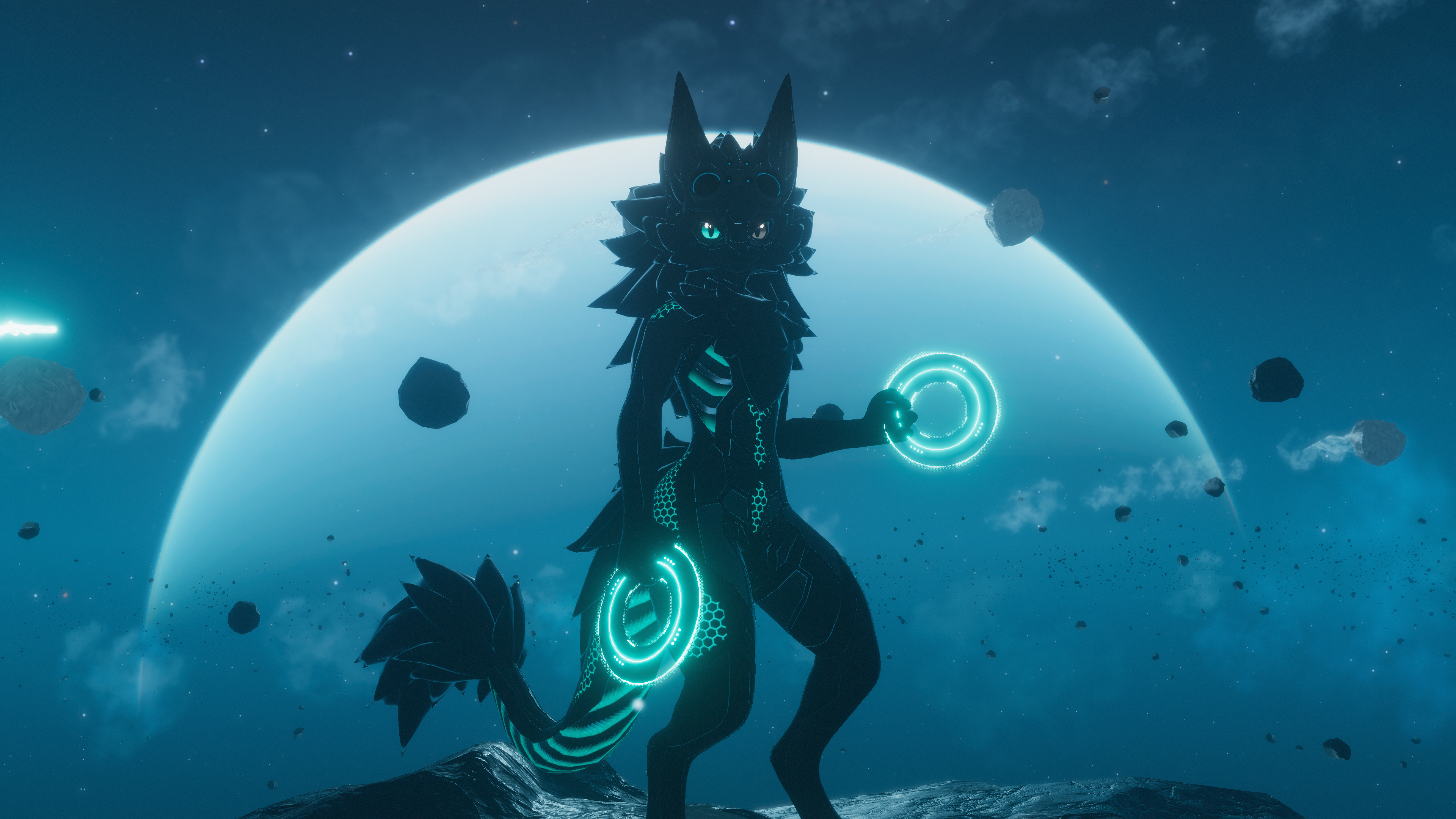 Project N0-V4 and Augmented N0-V4 Novabeast Texture