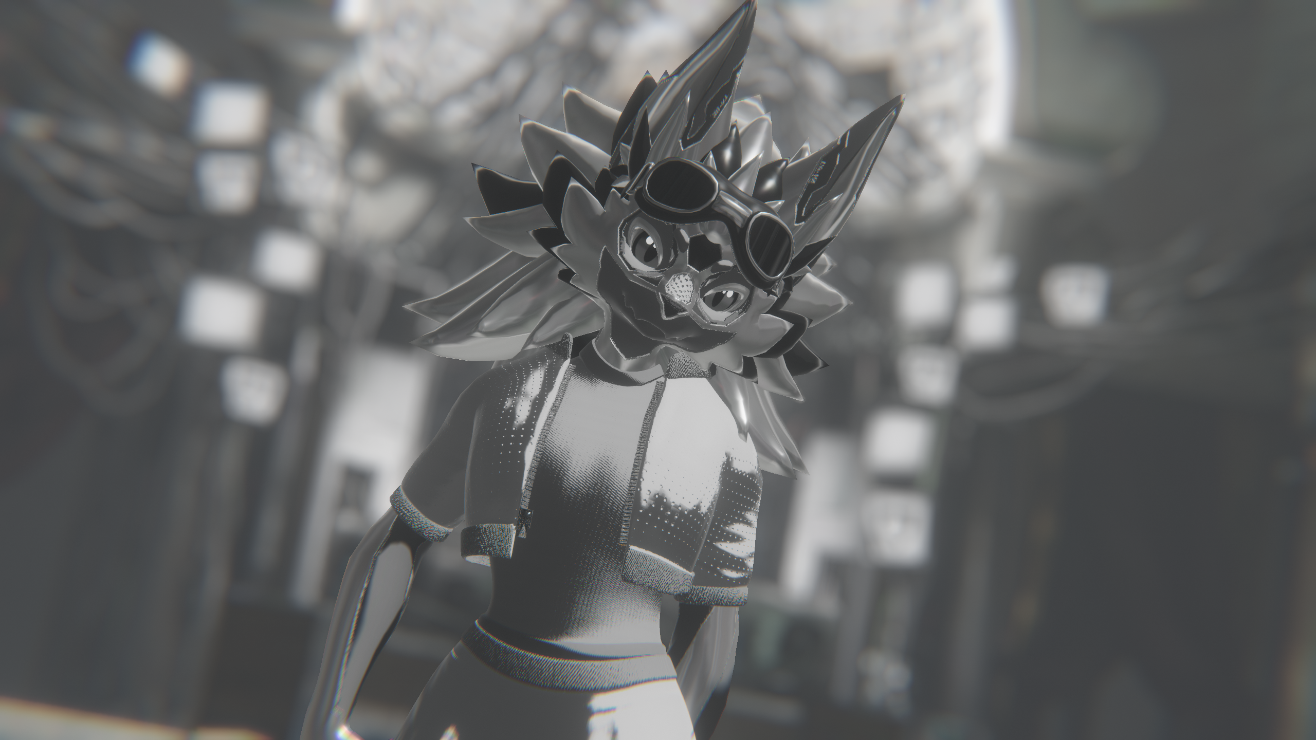 Project N0-V4 and Augmented N0-V4 Novabeast Texture
