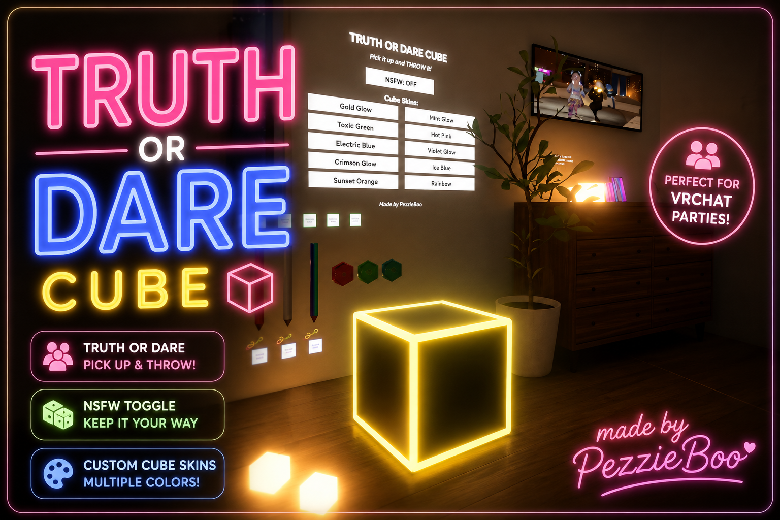 Truth Or Dare Cube