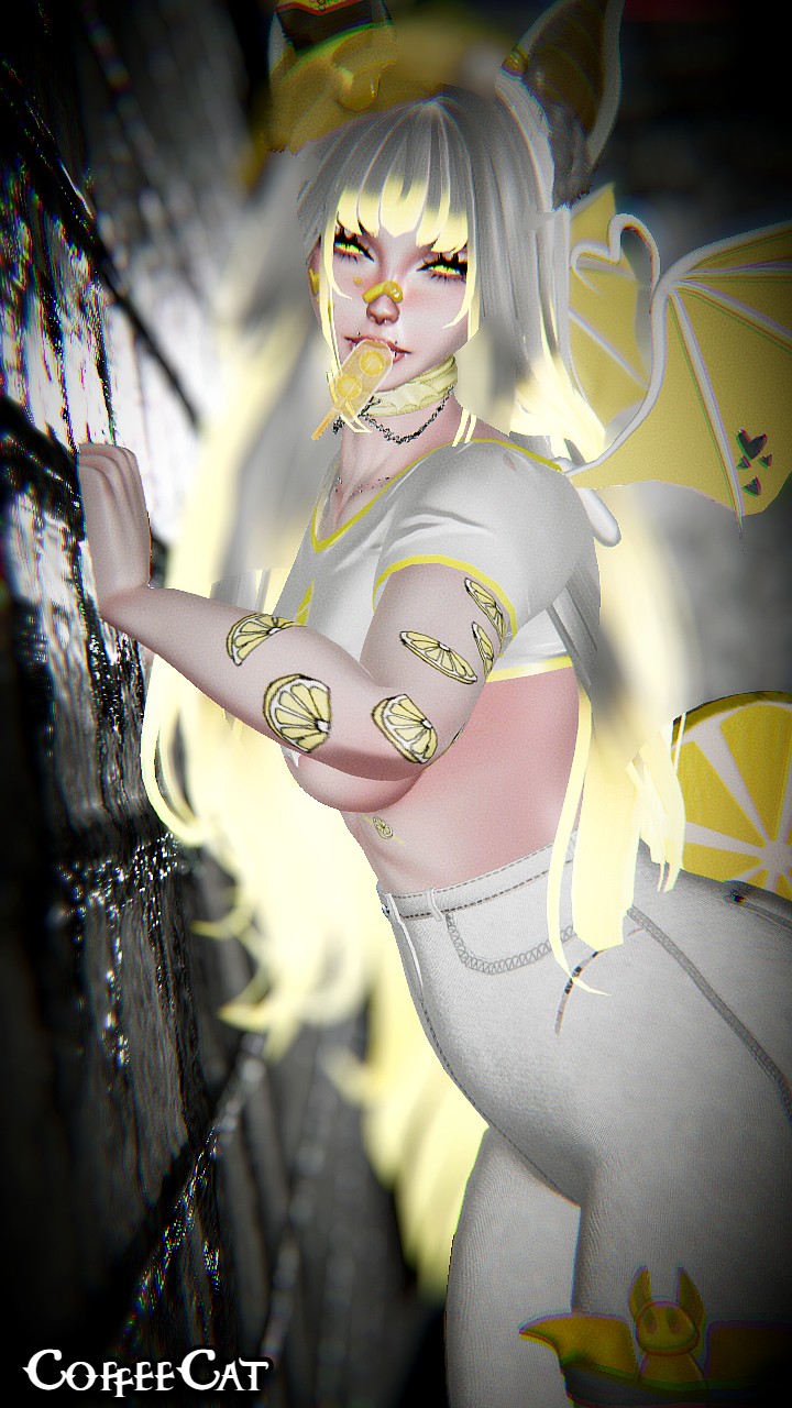 ~.*🍋 ྀིྀི *.~Citrine The Lemon Bat ~.*🍋 ྀིྀི *.~ COLLAB (PC+QUEST) (SPS + GoGoLoco)
