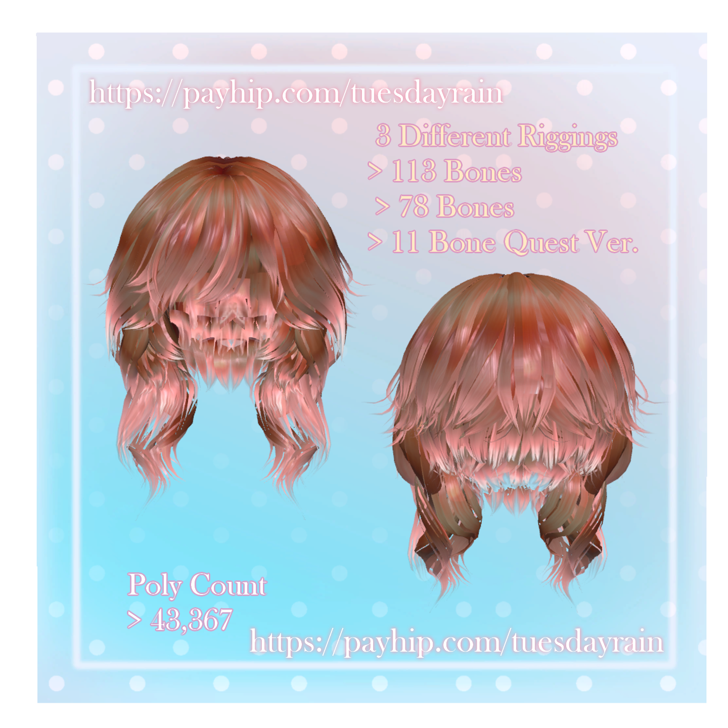 Tomboyish Sidetails / Wavy Hair
