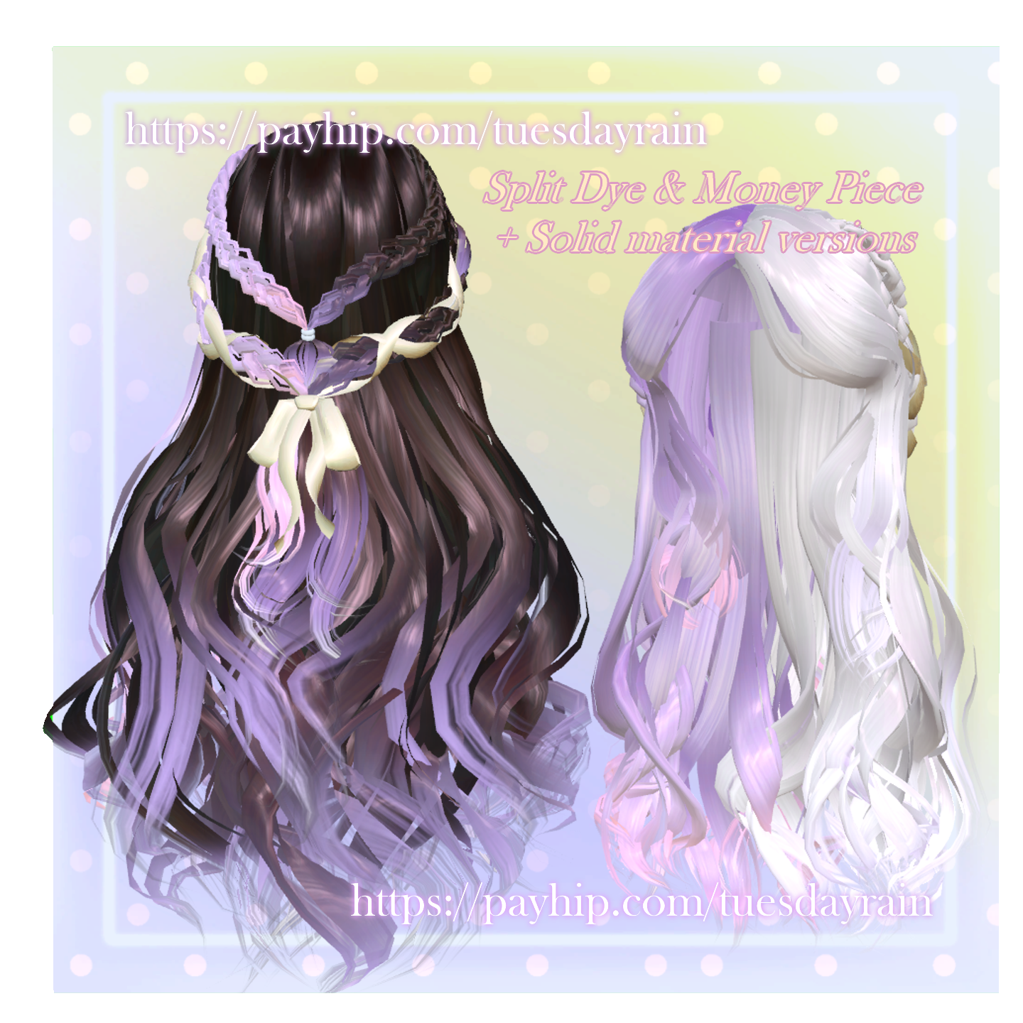 Braided Elf / Long Wavy Hair