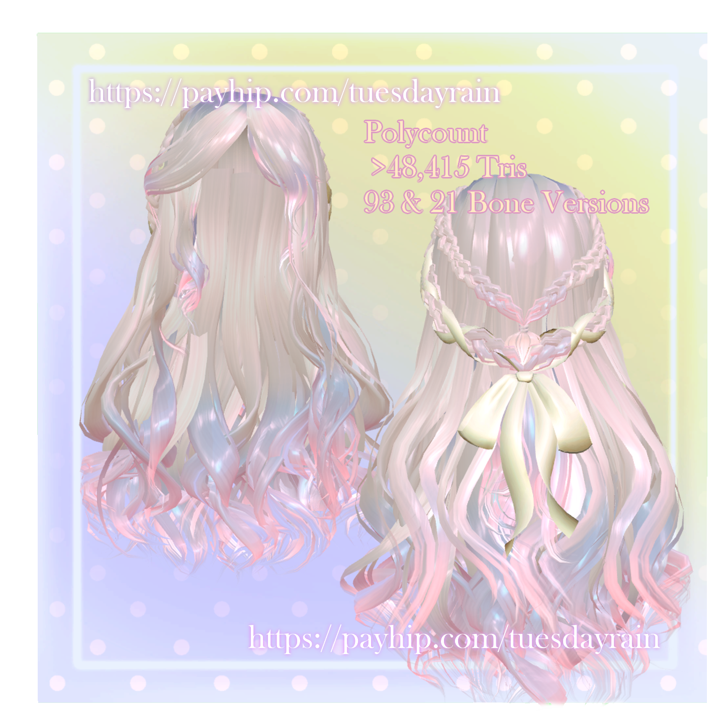 Braided Elf / Long Wavy Hair