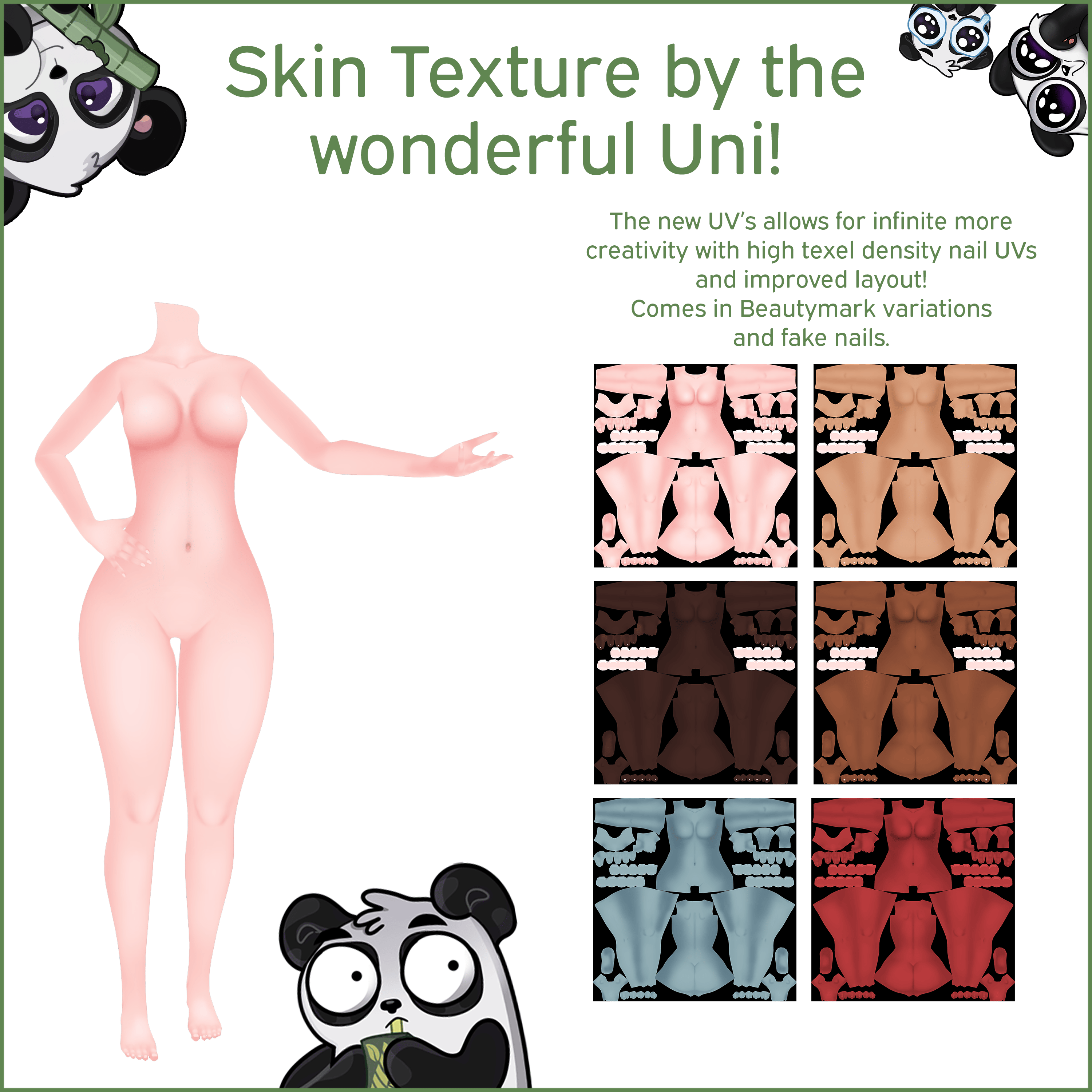 Panda's Female Base v2
