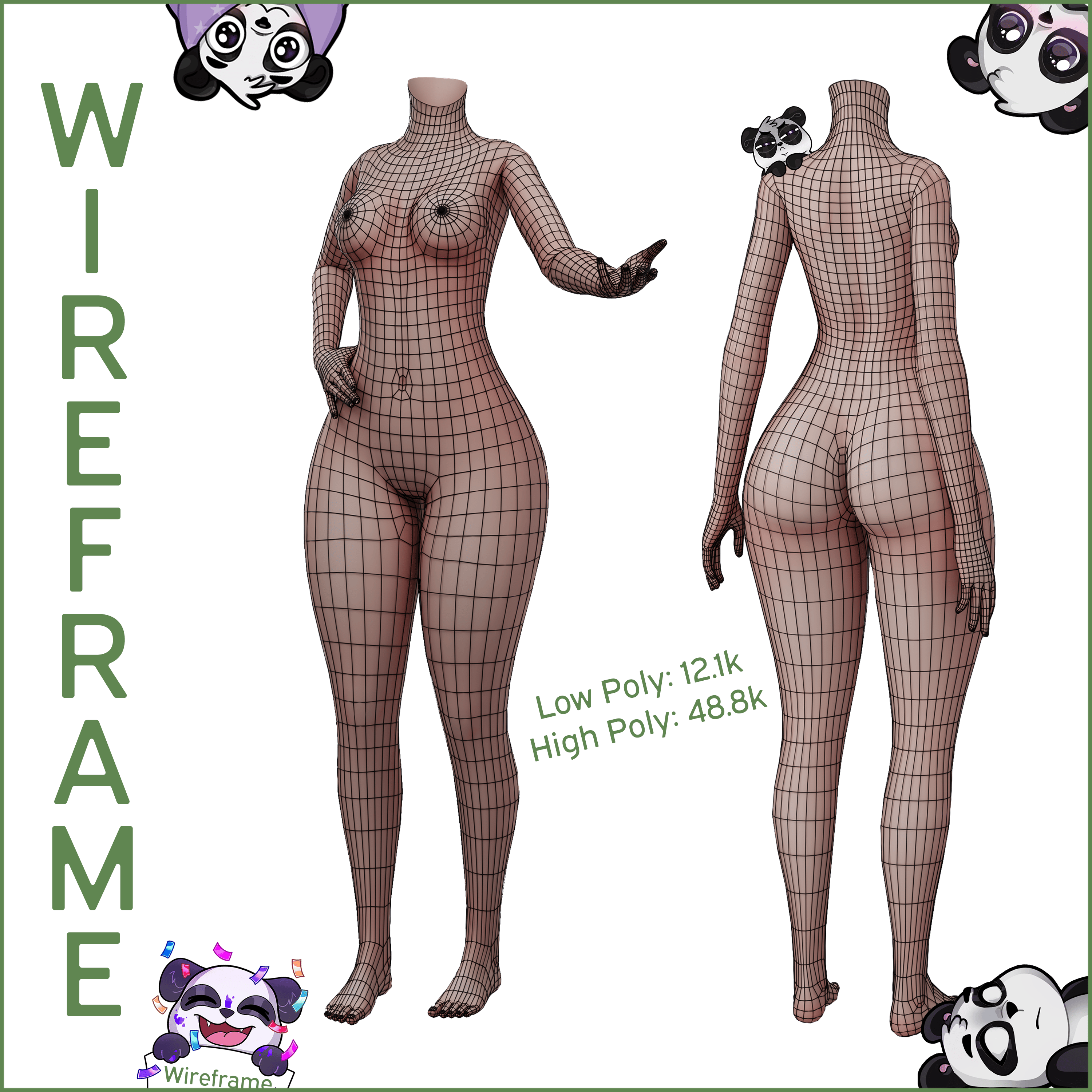 Panda's Female Base v2