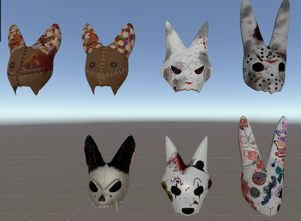 Free Halloween masks!